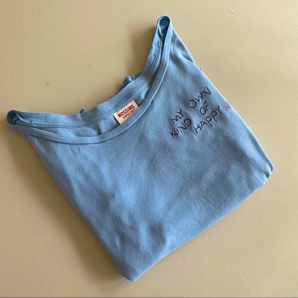 “My Own Kind Of Happy” Ruffled Tee